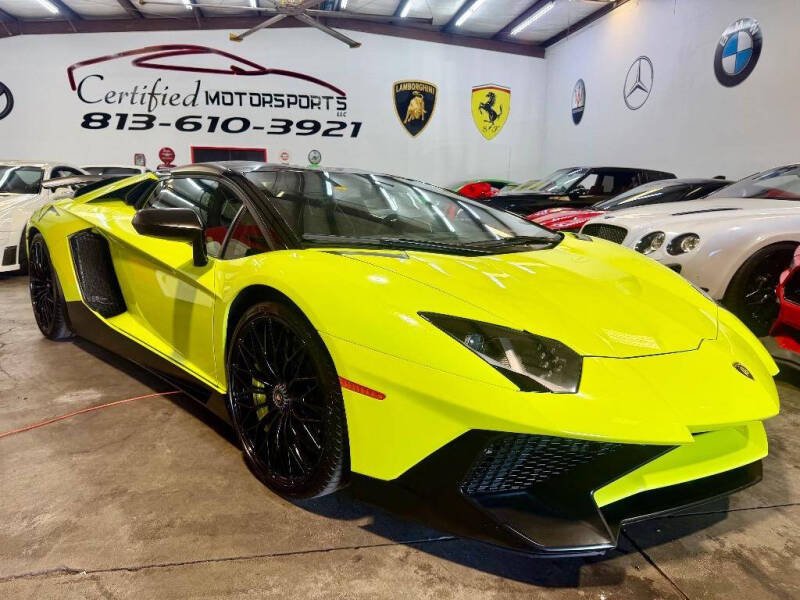 2016 Lamborghini Aventador LP 750-4 SV