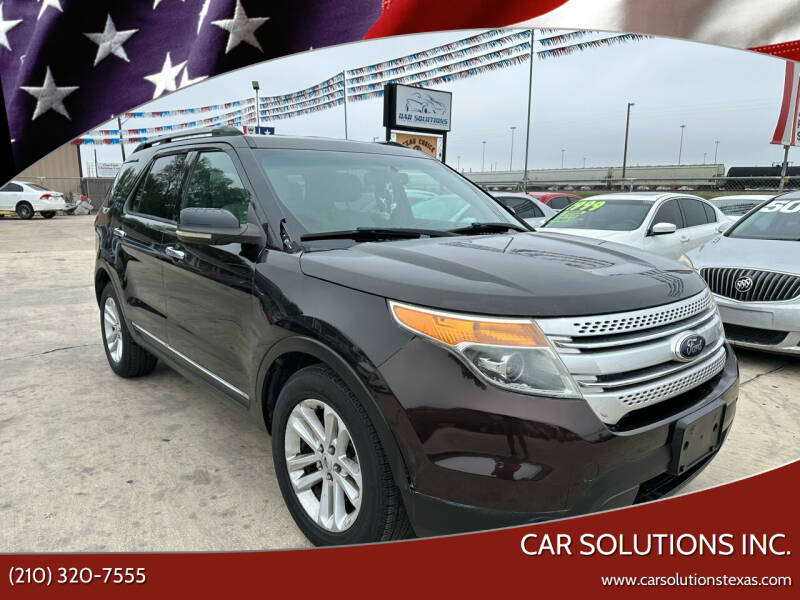 2013 Ford Explorer for sale at Car Solutions Inc. in San Antonio TX