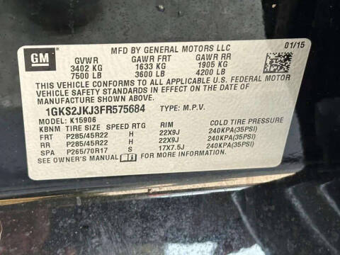 2015 GMC Yukon XL Denali