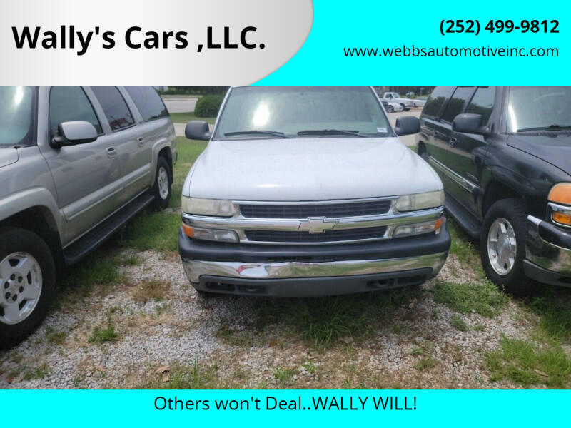 2002 Chevrolet Suburban for sale at Wally's Cars ,LLC. in Morehead City NC