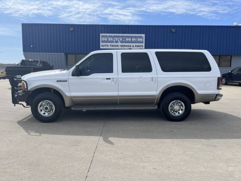 2000 Ford Excursion for sale at HATCHER MOBILE SERVICES & SALES in Omaha NE
