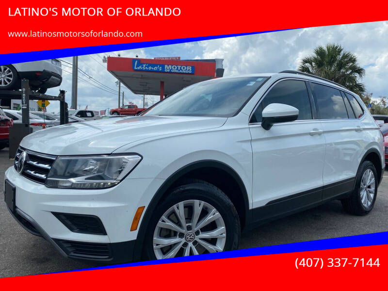 2019 Volkswagen Tiguan for sale at LATINO'S MOTOR OF ORLANDO in Orlando FL