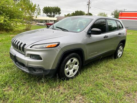 2017 Jeep Cherokee for sale at BSA Used Cars in Pasadena TX