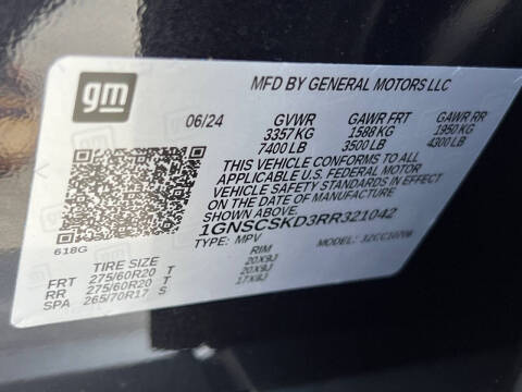 2024 Chevrolet Tahoe Premier