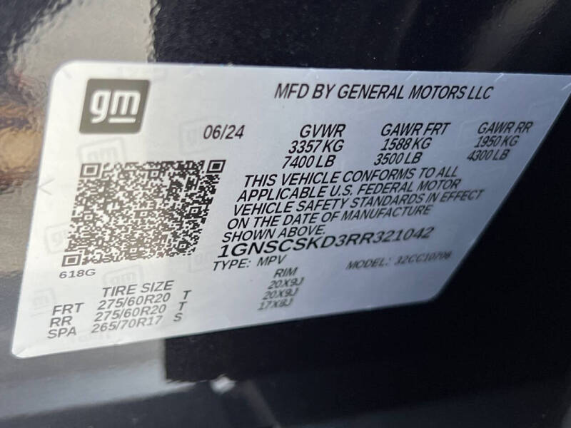 2024 Chevrolet Tahoe Premier