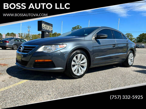 2012 Volkswagen CC for sale at BOSS AUTO LLC in Norfolk VA