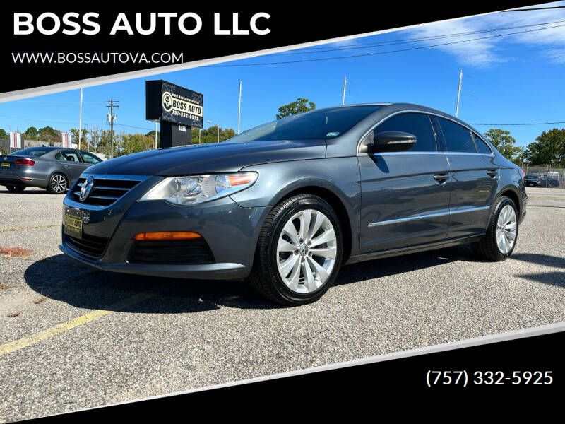 2012 Volkswagen CC for sale at BOSS AUTO LLC in Norfolk VA