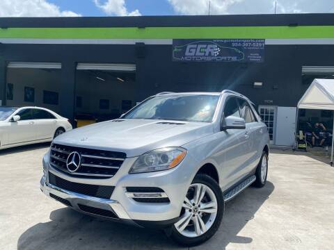 2015 Mercedes-Benz M-Class for sale at GCR MOTORSPORTS in Hollywood FL