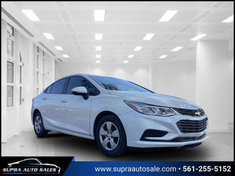 2016 Chevrolet Cruze for sale at SUPRA AUTO SALES in Riviera Beach FL