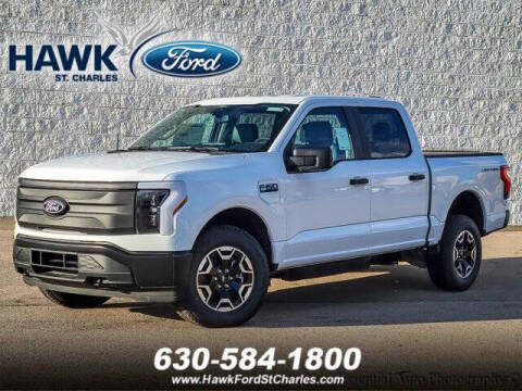 2024 Ford F-150 Lightning for sale at Hawk Ford of St. Charles in Saint Charles IL