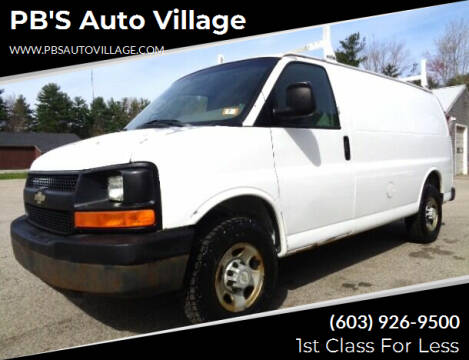 2007 Chevrolet Express Cargo for sale at PB'S Auto Village in Hampton Falls NH