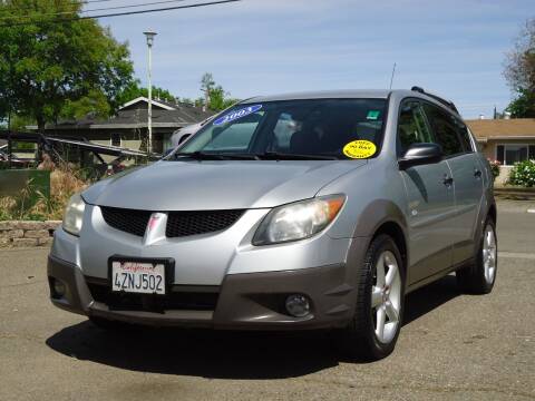 2003 Pontiac Vibe for sale at Moon Auto Sales in Sacramento CA