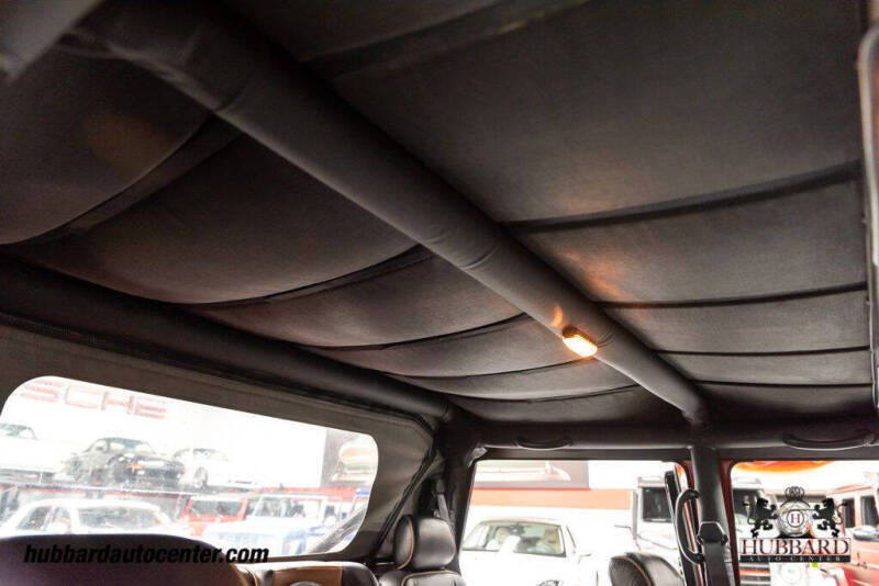 2006 HUMMER H1 Open Top