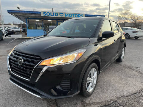 2021 Nissan Kicks for sale at SOLID MOTORS LLC in Garland TX