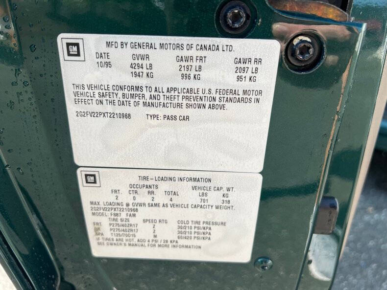 1996 Pontiac Firebird