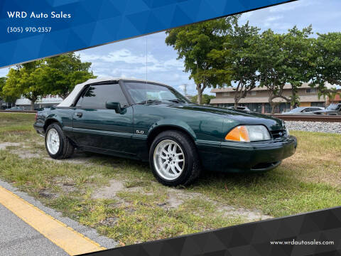 1990 Ford Mustang for sale at WRD Auto Sales in Hollywood FL