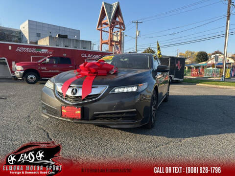 2015 Acura TLX for sale at Elmora Motor Sport in Elizabeth NJ