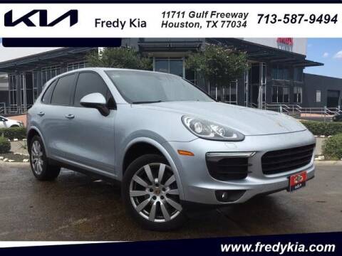 2017 Porsche Cayenne for sale at FREDY KIA USED CARS in Houston TX