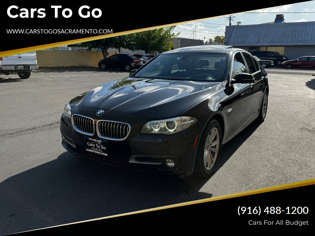 2015 BMW 5 Series for sale at Cars To Go in Sacramento, CA