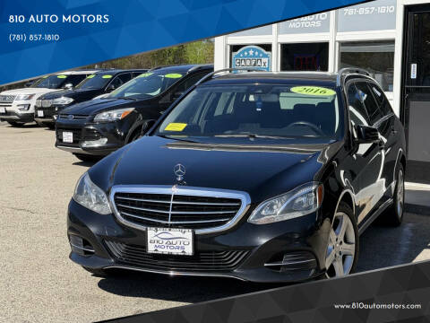 2016 Mercedes-Benz E-Class