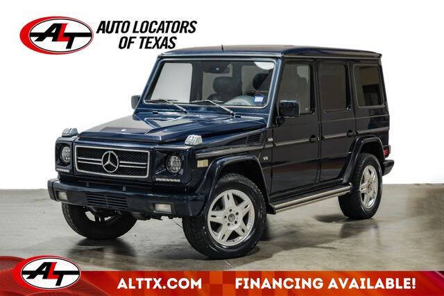 2002 Mercedes-Benz G-Class for sale at AUTO LOCATORS OF TEXAS in Plano TX