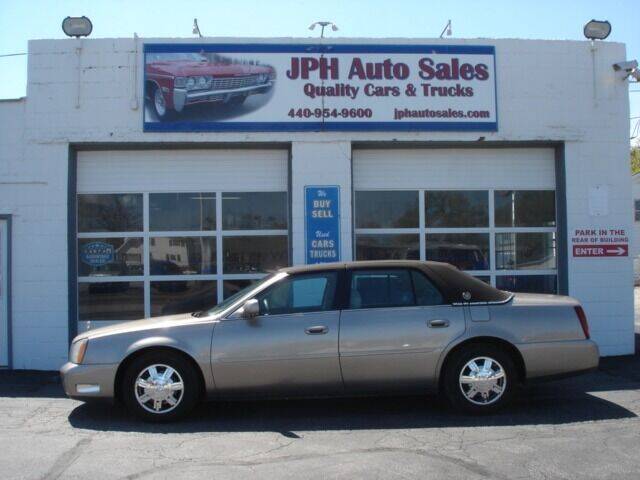 2003 Cadillac DeVille for sale at JPH Auto Sales in Eastlake OH
