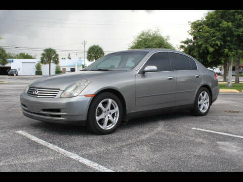 2004 Infiniti G35 for sale at Energy Auto Sales in Wilton Manors FL