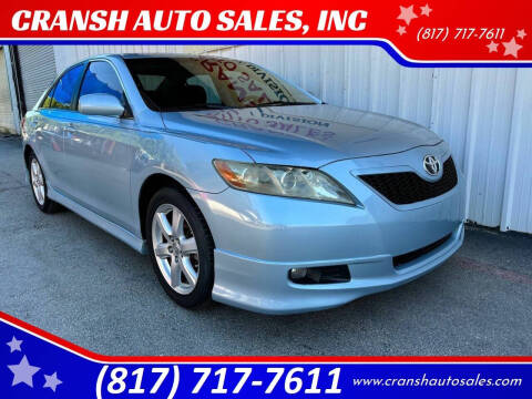 2009 Toyota Camry for sale at CRANSH AUTO SALES, INC in Arlington TX