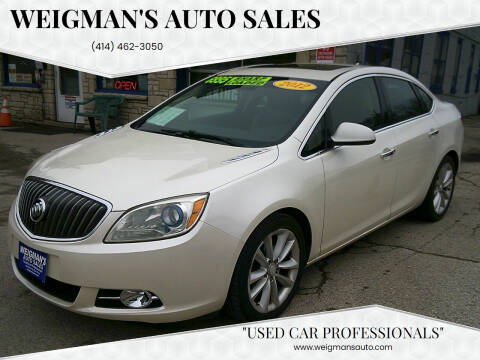 2012 Buick Verano for sale at Weigman's Auto Sales in Milwaukee WI