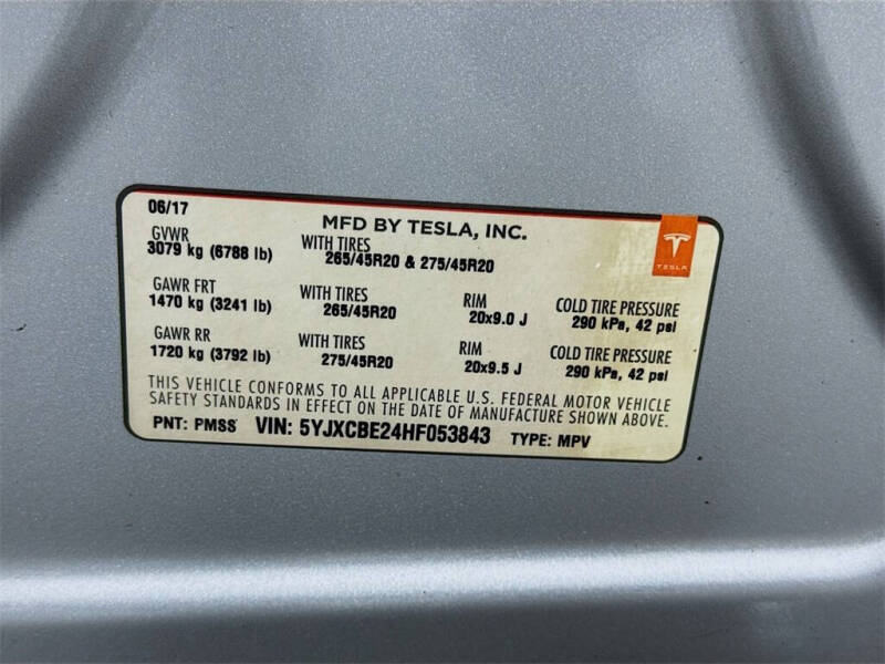 2017 Tesla Model X 100D