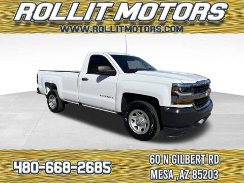 2018 Chevrolet Silverado 1500 for sale at Rollit Motors in Mesa AZ