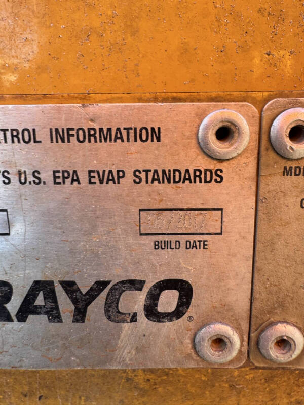 2017 RAYCO RC1522G-130