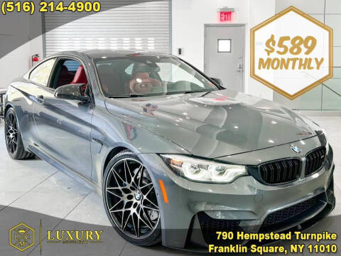 2018 BMW M4 for sale at LUXURY MOTOR CLUB in Franklin Square NY