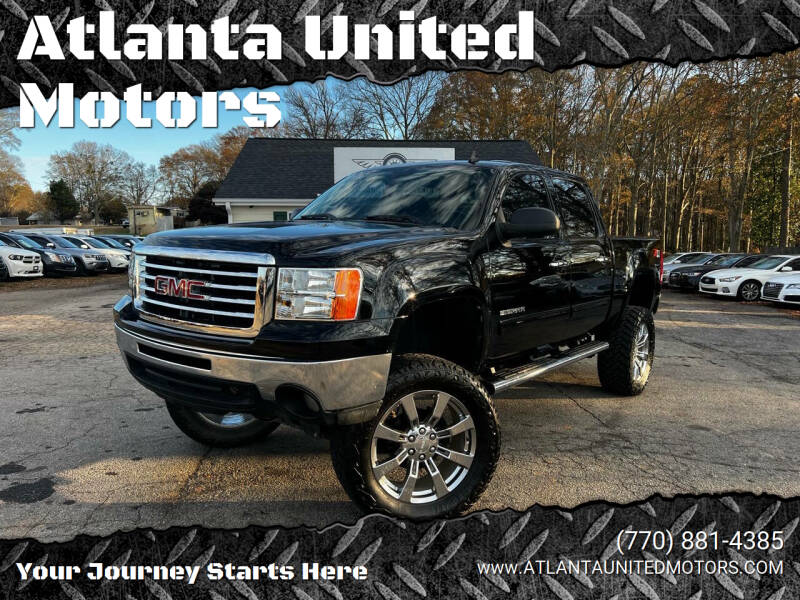 2012 GMC Sierra 1500 for sale at Atlanta United Motors in Jefferson GA