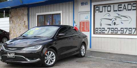 2015 Chrysler 200 for sale at AUTO LEADS in Pasadena TX