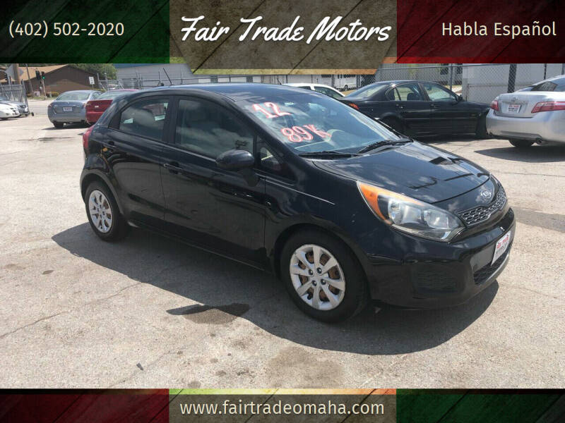 2012 Kia Rio for sale at FAIR TRADE MOTORS in Bellevue NE