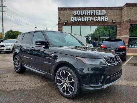 2018 Land Rover Range Rover Sport for sale at SOUTHFIELD QUALITY CARS in Detroit MI