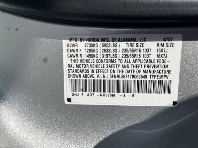 2007 Honda Odyssey