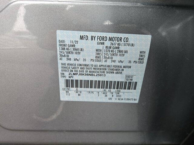 2022 Lincoln Nautilus Reserve