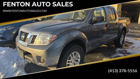 2016 Nissan Frontier for sale at FENTON AUTO SALES in Westfield MA