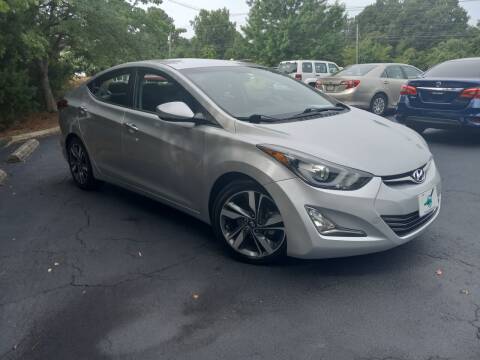 2016 Hyundai Elantra for sale at THE AUTO FINDERS in Durham NC