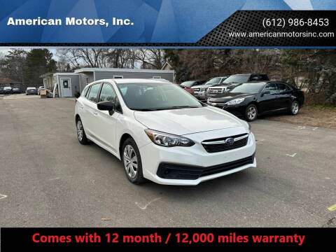 2022 Subaru Impreza for sale at American Motors, Inc. in Farmington MN