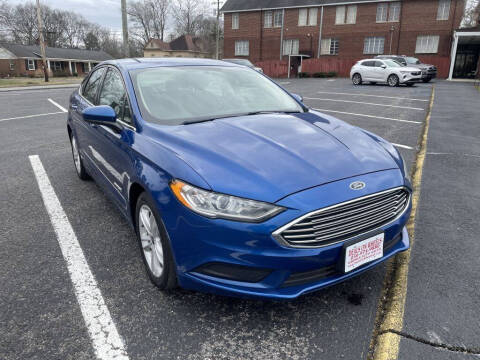 2018 Ford Fusion Hybrid for sale at DEALS ON WHEELS in Moulton AL