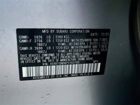 2023 Subaru Outback Limited XT