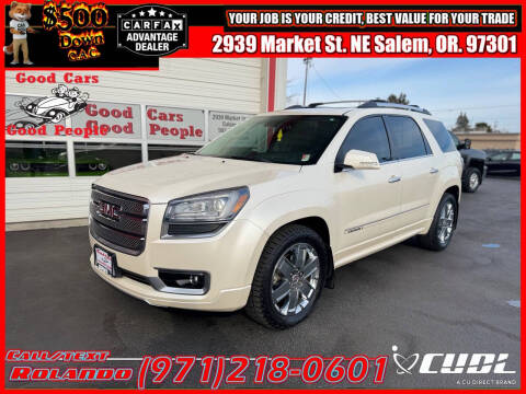 2015 GMC Acadia for sale at Good Cars Good People in Salem OR