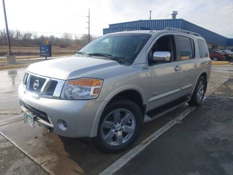 2009 Nissan Armada for sale at Short Line Auto Inc in Rochester MN