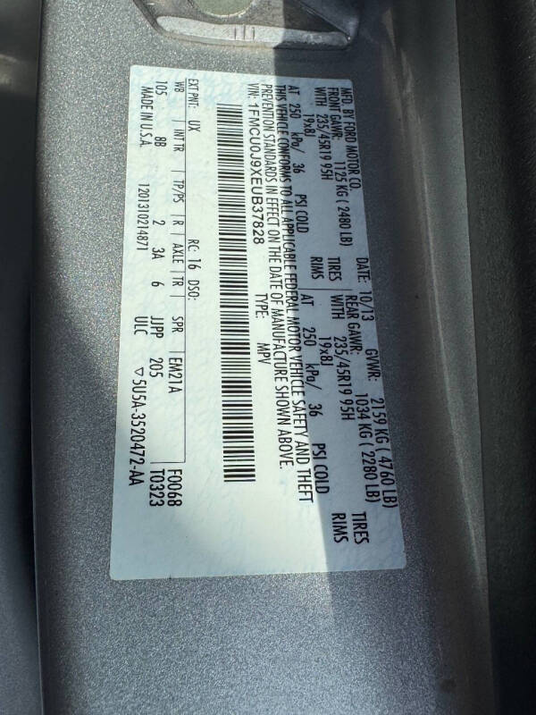 2014 Ford Escape Titanium