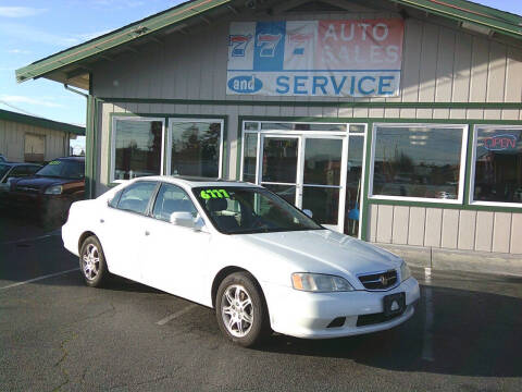 2001 Acura TL for sale at 777 Auto Sales and Service in Tacoma WA