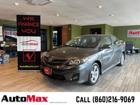 2011 Toyota Corolla for sale at AutoMax in West Hartford CT