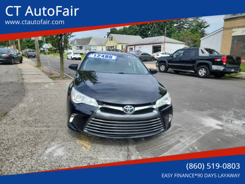 2015 Toyota Camry for sale at CT AutoFair in West Hartford CT